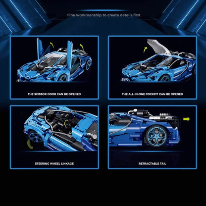 JET EDITION BUGATTI CHIRON | 3686PCS